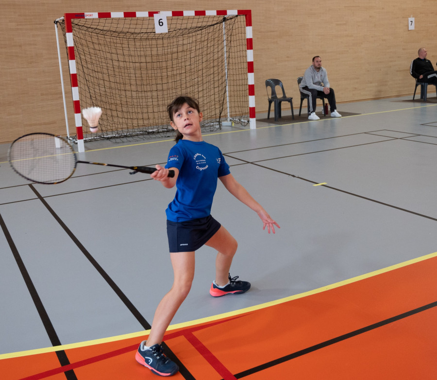 Le club de badminton de Chaumont accueille les enfants à partir de 6 ans.